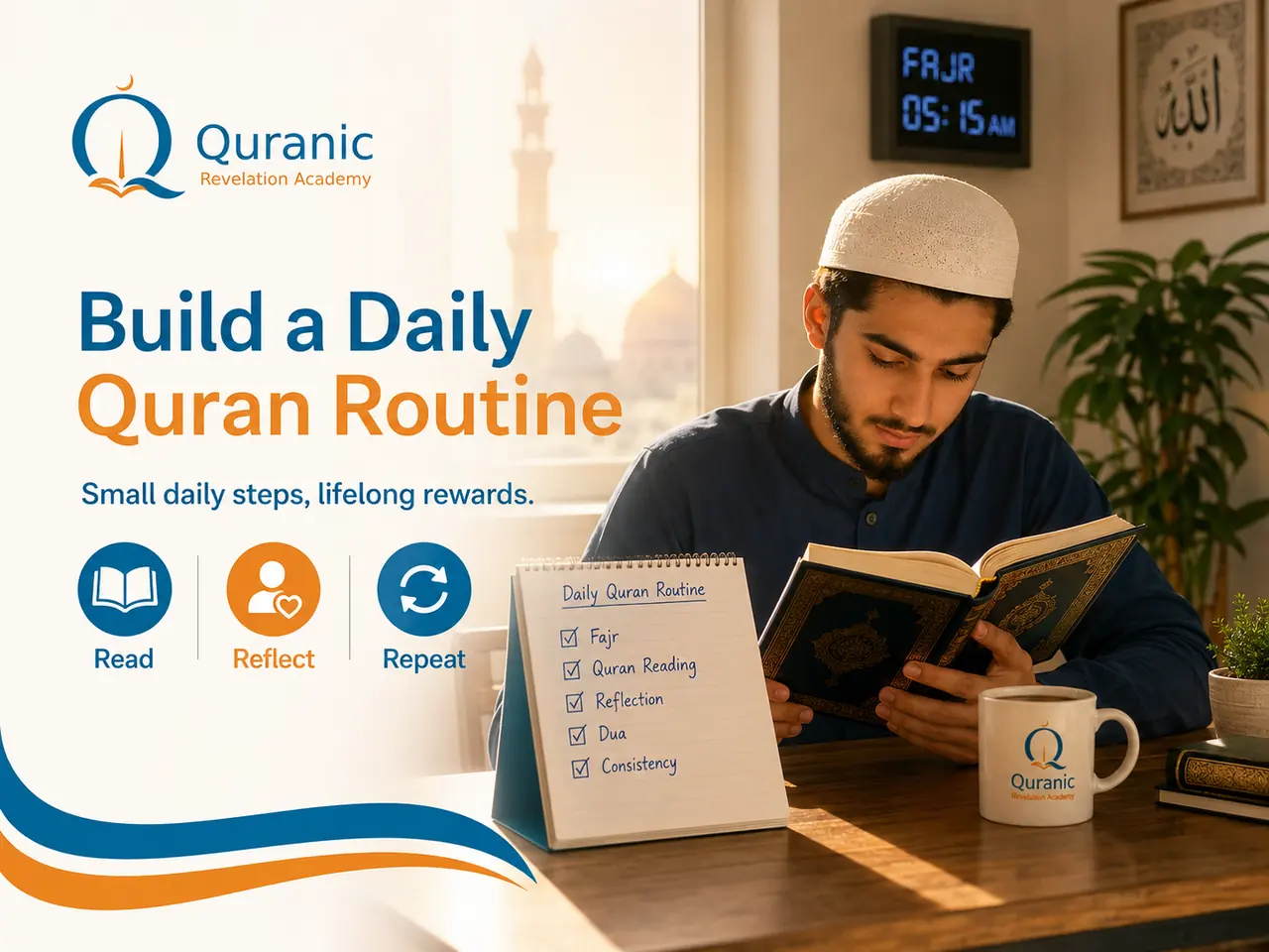 How to Build a Consistent Daily Quran Routine