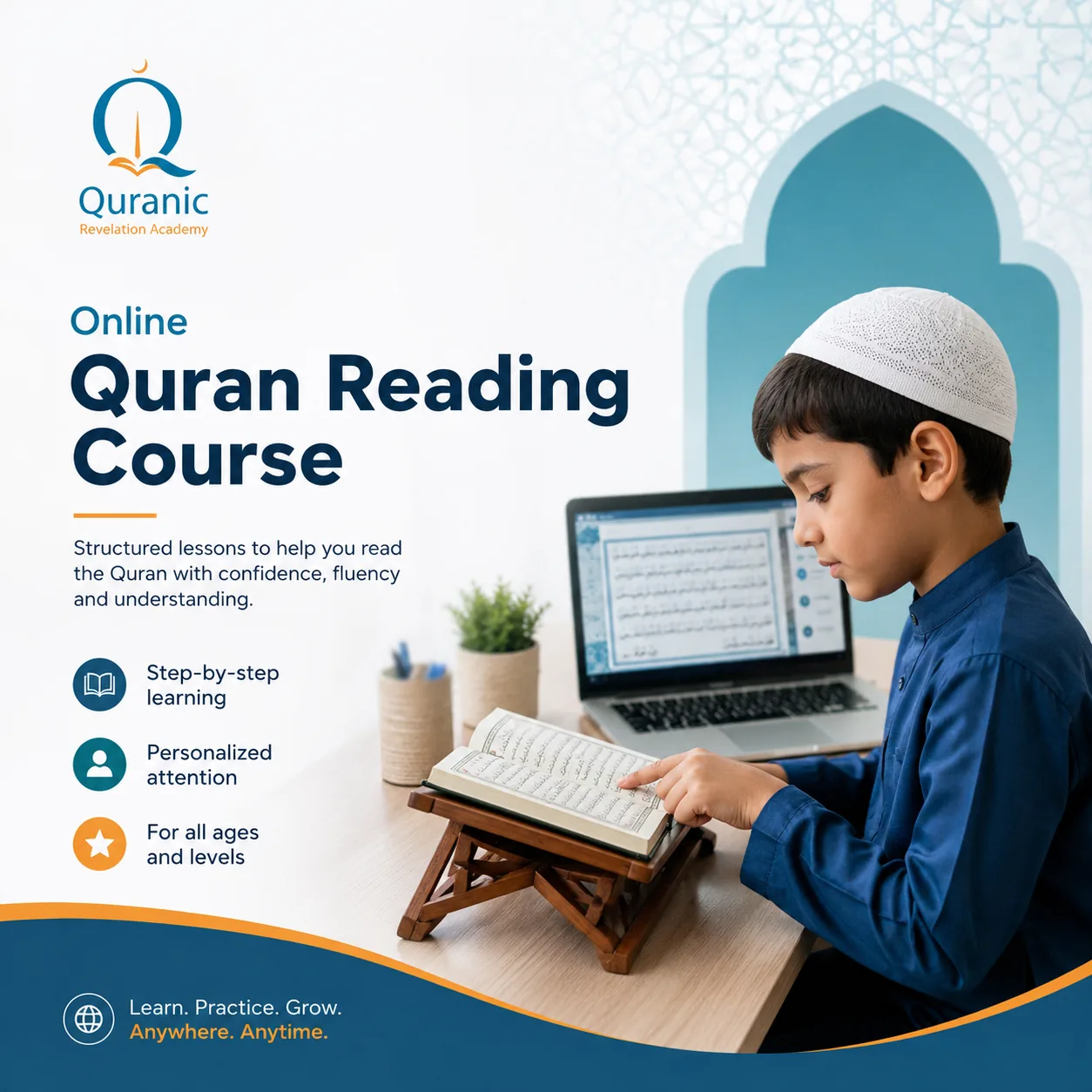 Online Quran reading lessons
